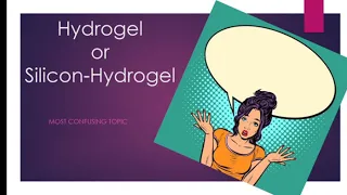 Difference between Hydrogel and Silicon Hydrogel contact lens#Interview questions for Optometrist