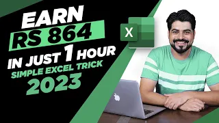 Excel Trick to earn Rs 864 in just 1 hour