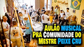 I Aulão de Musicalidade e Ritmo para a Comunidade  de Estudos da Capoeira na Casa Mestre Ananias