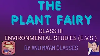 The Plant Fairy, Class III, Environmental Studies (E.V.S.)