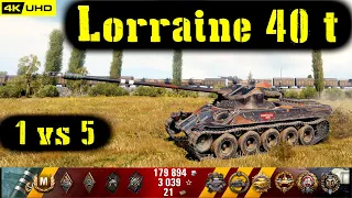 World of Tanks Lorraine 40 t Replay - 10 Kills 6.9K DMG(Patch 1.4.1)