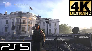 Tom Clancy's The Division 2 (PS5) Gameplay 4K HDR Ultra HD 60fps - No commentary