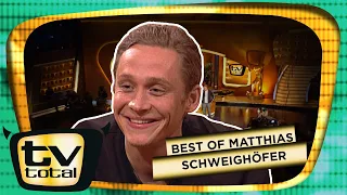 Der Publikumsliebling zu Gast im TV total Studio | Best of Matthias Schweighöfer | TV total