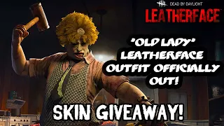 OLD LADY LEATHERFACE IS OUT! Price, Trailer + Giveaway!  | Dead By Daylight News Talk