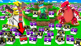 I Opened 200 LUCKY BLOCKS in Minecraft PIXELMON!