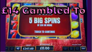 Arcade Slots Session - Jackpot or Nothing on Centurion + Fortune of The Gods, Big Spin Bonus & More