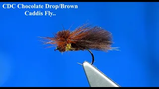 Tying the CDC Chocolate Drop/Brown Caddis with Davie McPhail