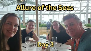 First Time Ever on Mega Cruise Ship! Allure of the Seas: Day 3