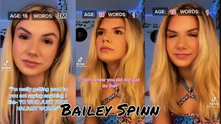 Bailey Spinn - The Words POV TikTok Compilation