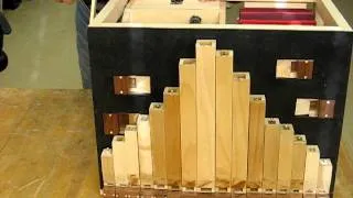 YANKEE DOODLE street organ kit by ZAYA-RUZO assembled