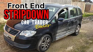 Removing Front End On Our 2007 VW Touran!