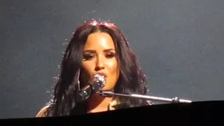 Demi Lovato-Father (Live) Tell Me You Love Me World Tour - Opening Night in San Diego, CA