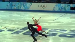 Ekaterina Bobrova and Dmitri Soloviev practice SD Sochi 2014 Winter Olympics (Olympic Games)