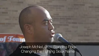 Joseph McNeil, Jr.—Standing Rock—On changing the Fighting Sioux name and mascot.