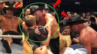 Brock Lesnar With Fans Emotional Moment After Summerslam 2022 🥺
