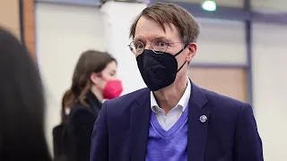 Karl Lauterbach beim Treffen der europäischen Gesundheitsminister:innen