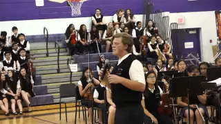 Fly Me to the Moon, sang by Sean Hodges - Boulan Park Middle School, 6/3/15