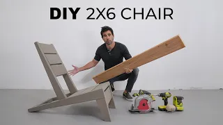 Making an Outdoor Chair out of a 2x6