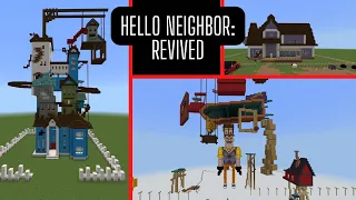 Hello Neighbor: Revived | A Minecraft Map (Trailer)