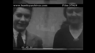 Amateur home movie of Llandudno, 1930's.  Archive film 37919