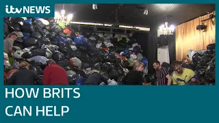 Meet the Britons helping Ukrainians following Russia's invasion | ITV News