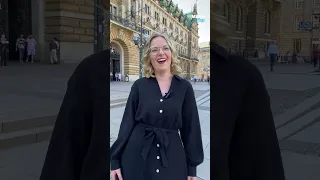 BESTE DER PFLEGEAUSBILDUNG 🎉 Franziska beim Senatsempfang Hamburg 💜 mehralspflege