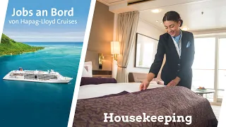 Job als Cabin Stewardess w/m/d an Bord von Hapag-Lloyd Cruises - Housekeeping-Jobs auf MS EUROPA 2