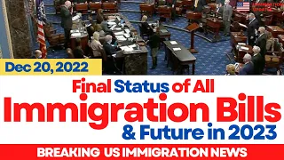 Big News:  Where Are Immigration Bill Stands in 2022 & Future in 2023, Green Cards, Work Permit News