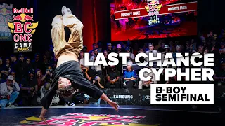 B-Boy Mighty Jake vs. B-Boy Amaro | Last Chance Cypher Semifinal | Red Bull BC One Camp Paris 2023