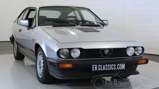 Alfa-Romeo GTV6 SaVaLi 1985  - VIDEO - www.ERclassics.com