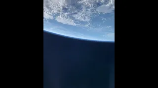 Cupola view of SpaceX dragon | inspiration 4