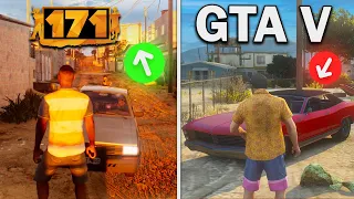 NEW GTA Brazil is better than GTA V?😱12 *SHOCKING* Differences You Don't Know |😍