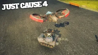 Just Cause 4 #80 - Thử Thách Dùng Drone Kéo Xe Tăng...Mini