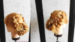 How to do a quick and easy low Bun Hairstyle / Cute Hairstyle Tutorial