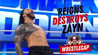 Roman Reigns Destroys Sami Zayn! Brock is Back! WWE Smackdown | WrestleCap | Take it to the Ring