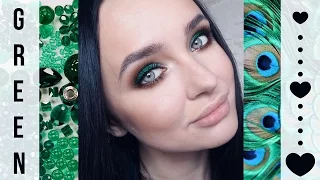 GREEN makeup  |  Смоки айз в зеленых тонах