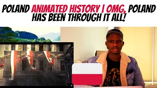 Animated History of Poland[AFRICAN REACTS] | CRAZY HOW POLAND COULD COME BACK FROM ALL THAT!