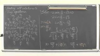 Trigonometric Equations Multiple Angles All Solutions