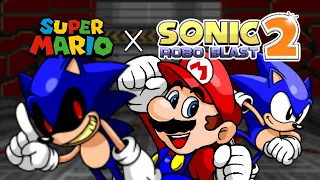 SRB2 v2.2.9 Black Core Zone 1 w/ Super Mario (1.2) But with the Sonic.EXE mod