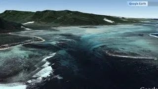 Underwater Waterfall