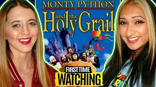 MONTY PYTHON AND THE HOLY GRAIL had us in stitches * MOVIE REACTION | First Time Watching ! (1975)