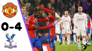 Crystal Palace vs Manchester United 4-0 - All Goals - 2024