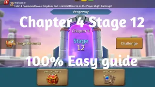 Lords mobile Vergeway Chapter 4 Stage 12 easiest guide