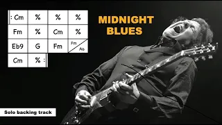 Midnight Blues (Gary Moore) - Solo Backing Track