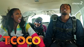 TERRELL and Coco Jones Goes Sky Diving!