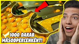 VALÓJÁBAN ÍGY KÉSZÜL?! 😱 | ELKÉPESZTŐ, MODERN KAJAGYÁRTÁSI FOLYAMATOK, AMIKRE NEM SZÁMÍTANÁL! 🍔