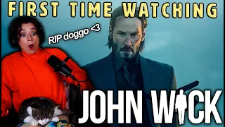 Holy cr@p where has John Wick been all my life?! First time watching reaction & review (ft. Lola)