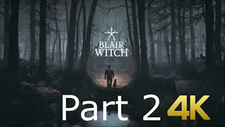 Blair Witch Gameplay Part 2 (PS5 4K)