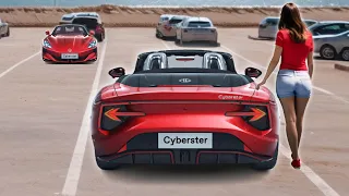 New MG Cyberster EV 2024 Beating The Tesla Roadster To Production