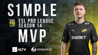 s1mple - HLTV MVP by Skinbaron of ESL Pro League S14 | 16th career MVP